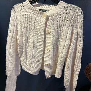 Off white target brand cardi